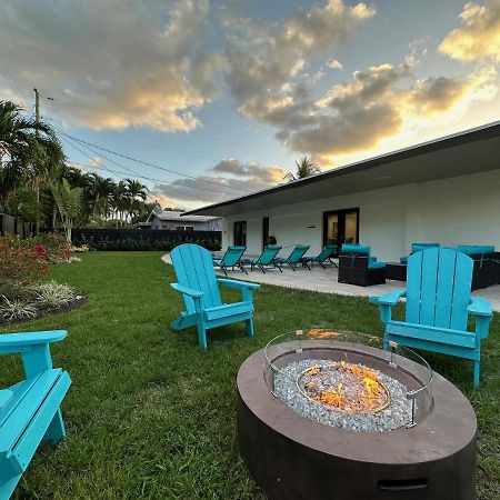 The Sun House - 3 Bed, 2 Bath, Private Pool, Fire Pit, Huge Backyard Fort Lauderdale Exterior foto