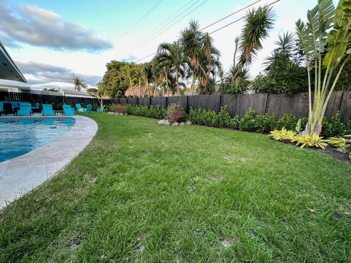 The Sun House - 3 Bed, 2 Bath, Private Pool, Fire Pit, Huge Backyard Fort Lauderdale Exterior foto