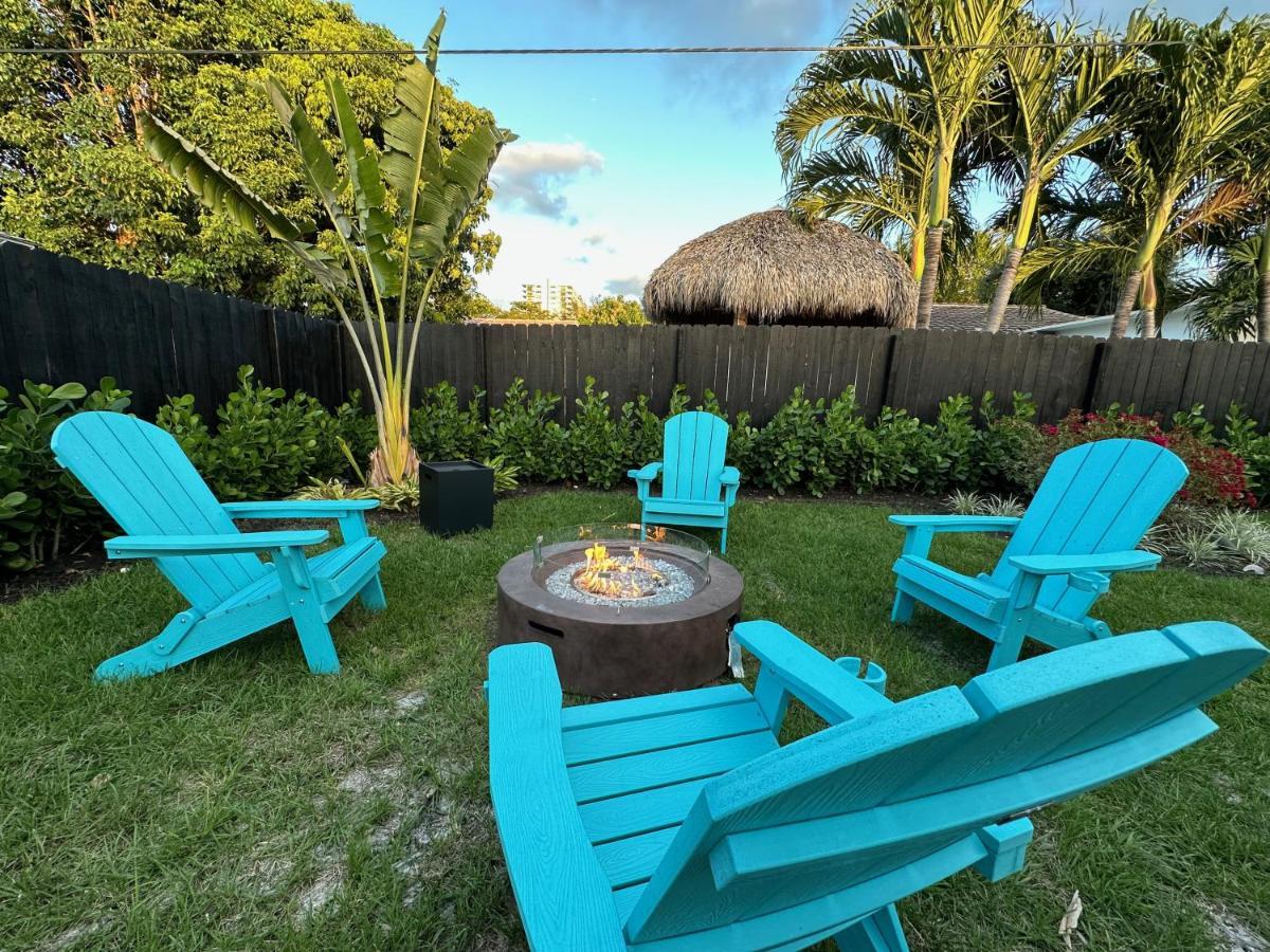 The Sun House - 3 Bed, 2 Bath, Private Pool, Fire Pit, Huge Backyard Fort Lauderdale Exterior foto
