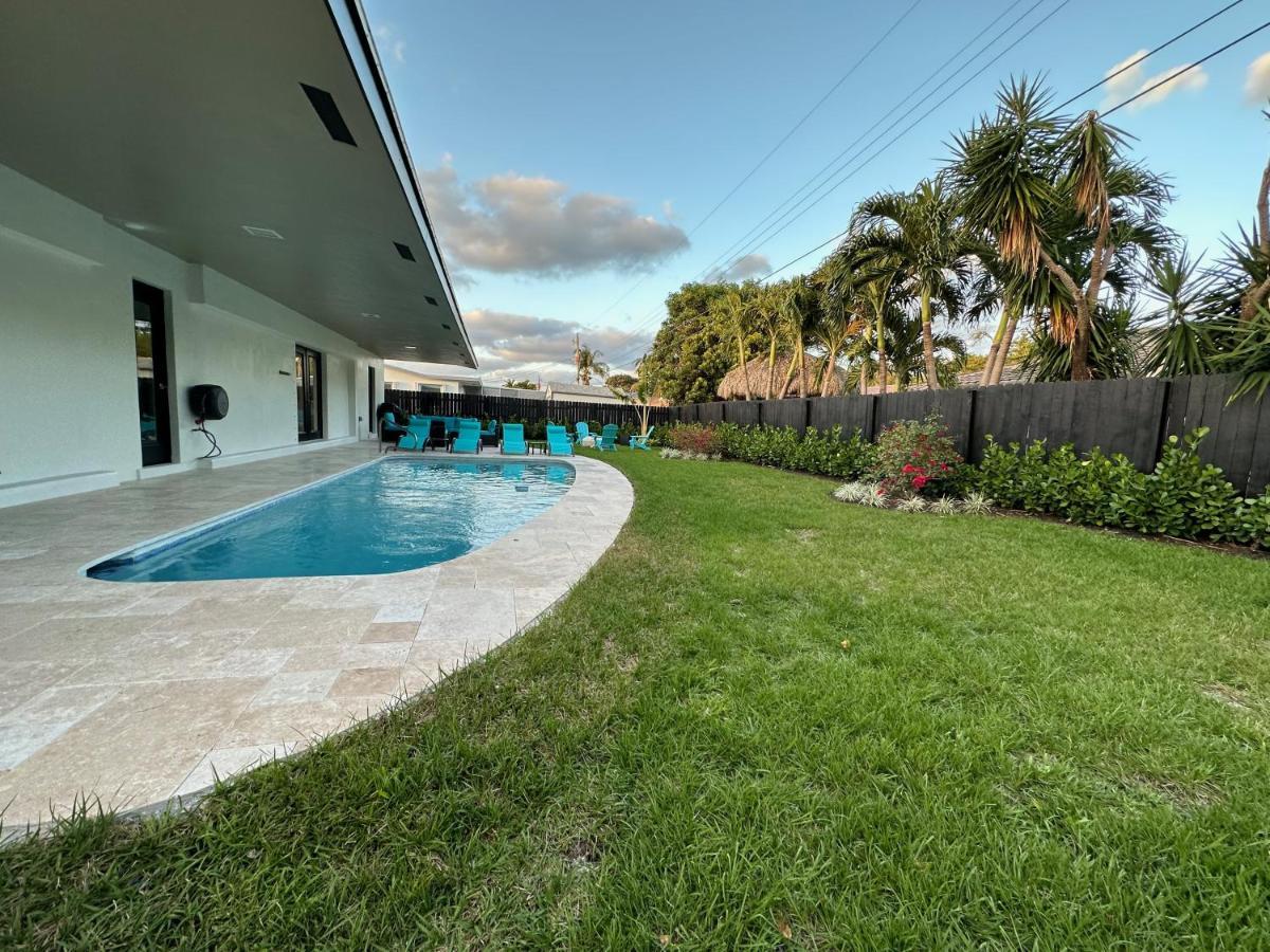 The Sun House - 3 Bed, 2 Bath, Private Pool, Fire Pit, Huge Backyard Fort Lauderdale Exterior foto